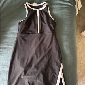 Black and White Athletic Dress